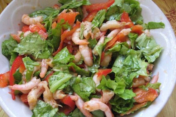 Salata od plodova mora - zdravo jelo za one koji su na bezglutenskoj dijeti