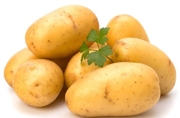 Dok slijedite heljdinu dijetu, morate isključiti krumpir iz prehrane. 