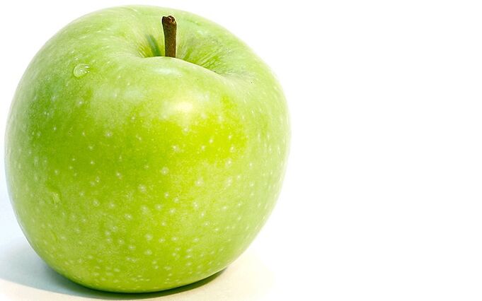 Popis namirnica dopuštenih na dijeti od heljde uključuje jabuke