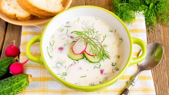 kako kuhati okroshku na Dukanovoj dijeti
