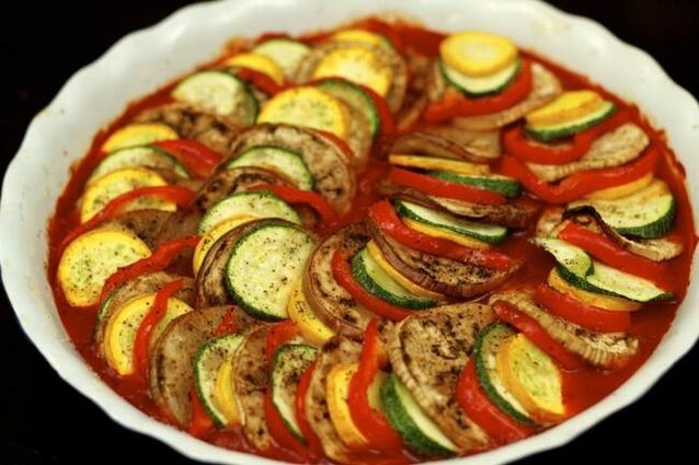 priprema ratatouille za Dukan dijetu