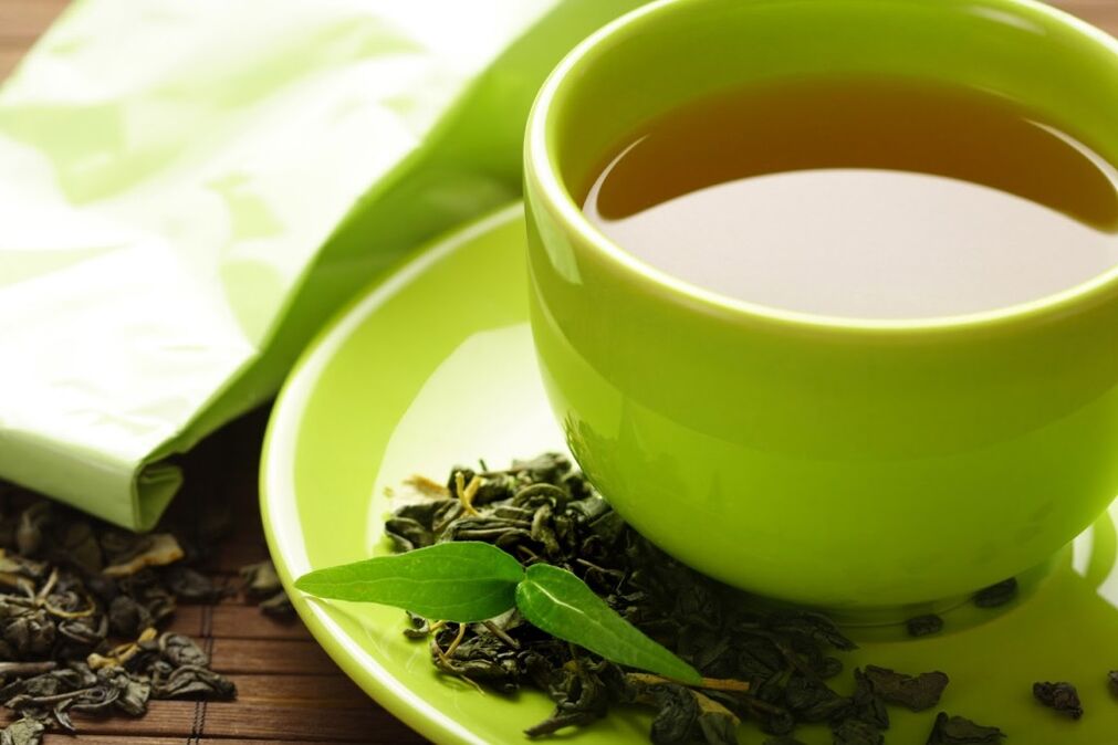 zeleni čaj za japansku prehranu